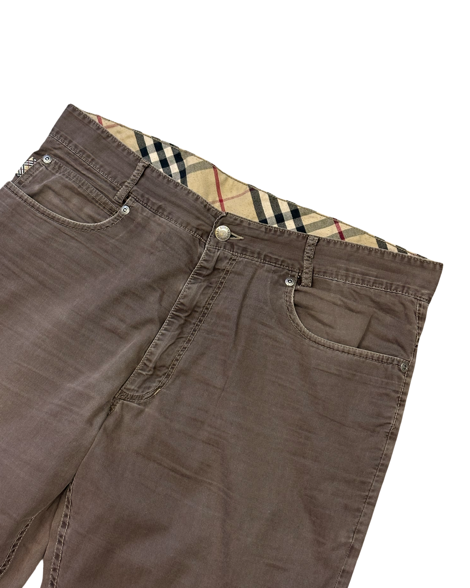 Burberry straight fit buxur fitta 32/32