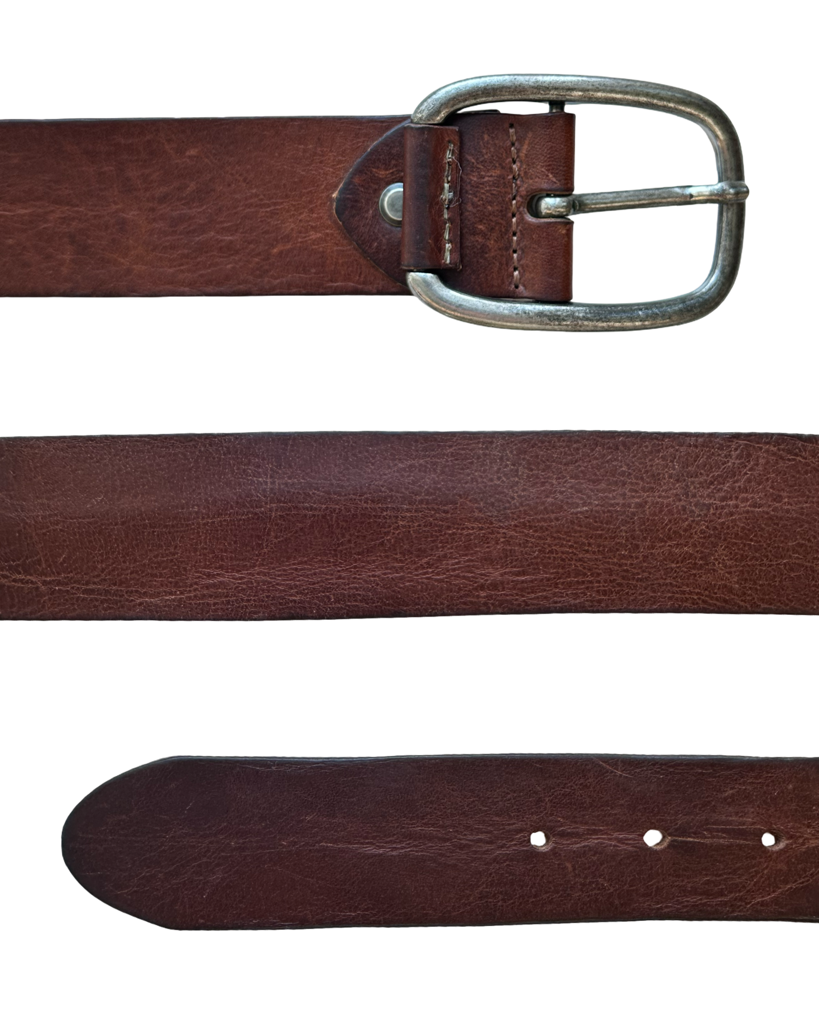 Kúaleðurbelti lengd 95cm