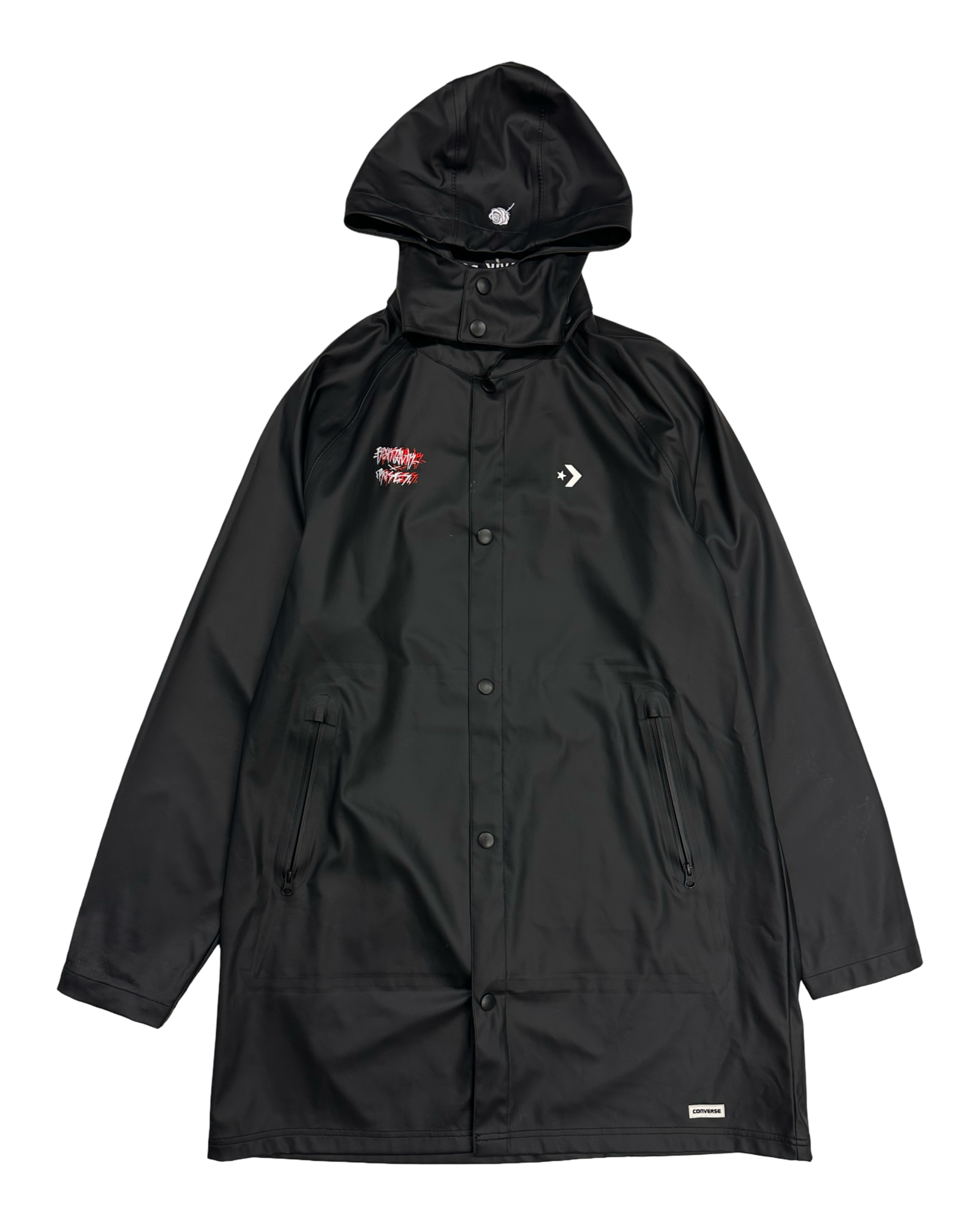 Reykjavik Roses X Converse parka regnjakki XL