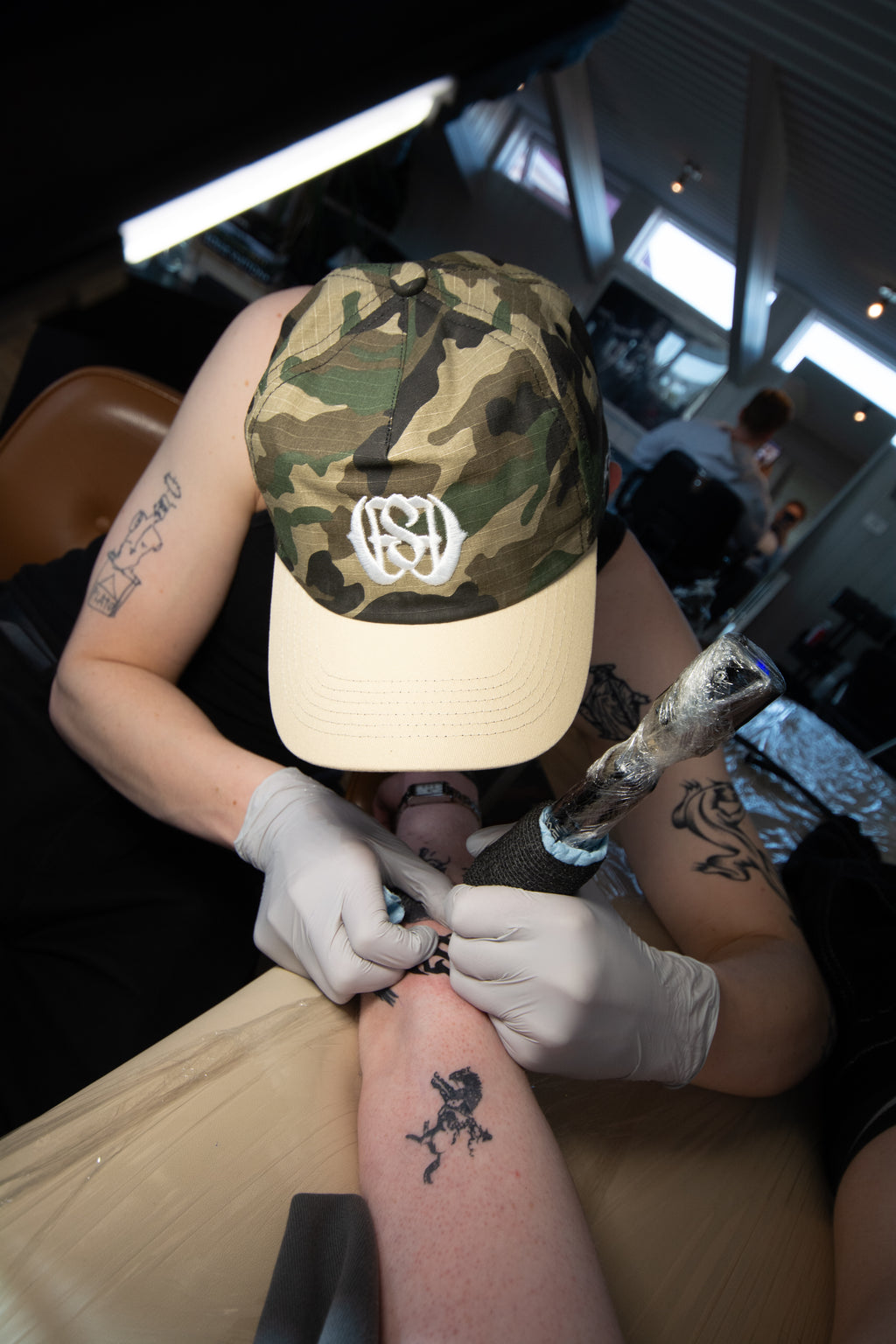 ESE ARMY CAMO CAP