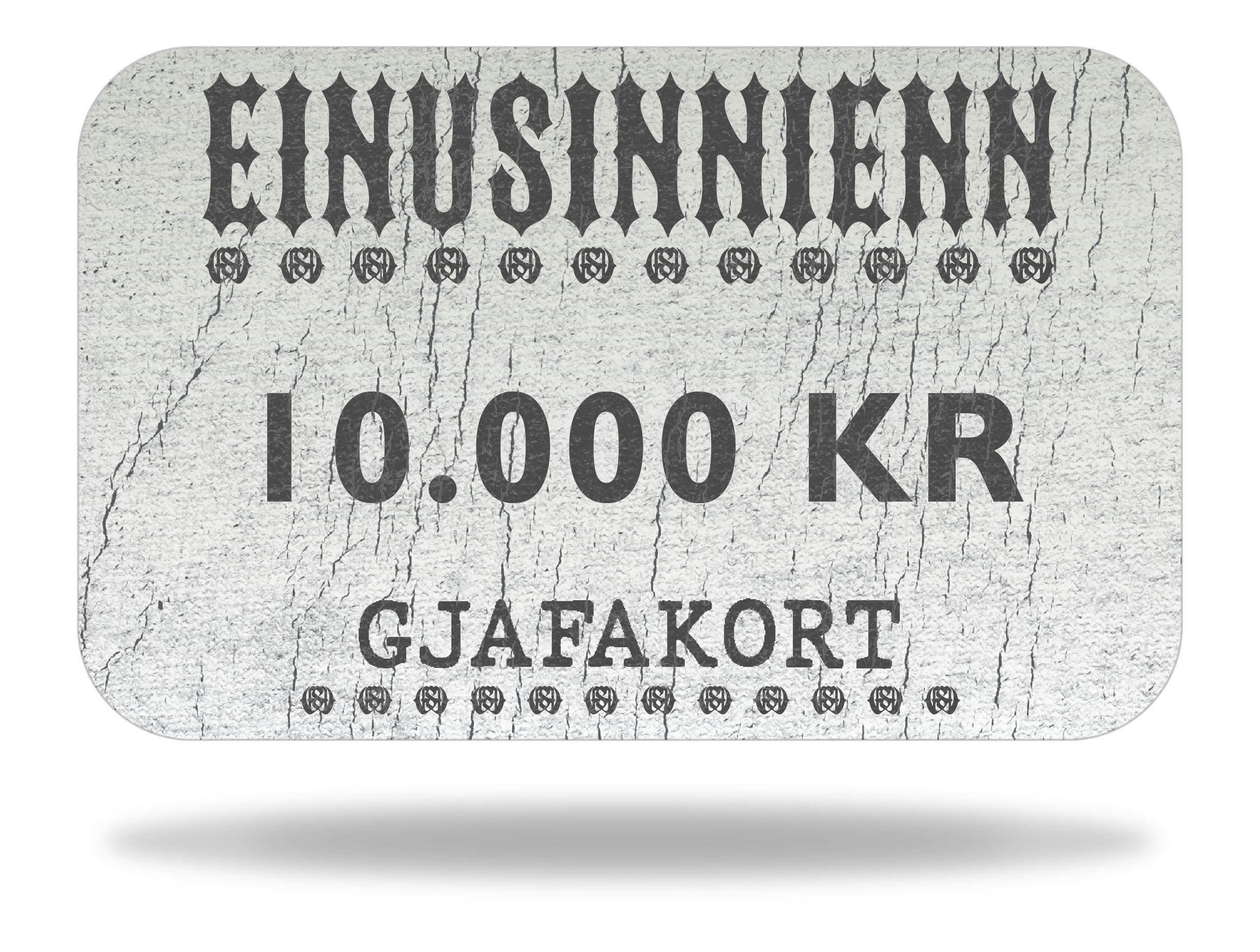 Gjafakort EINUSINNIENN