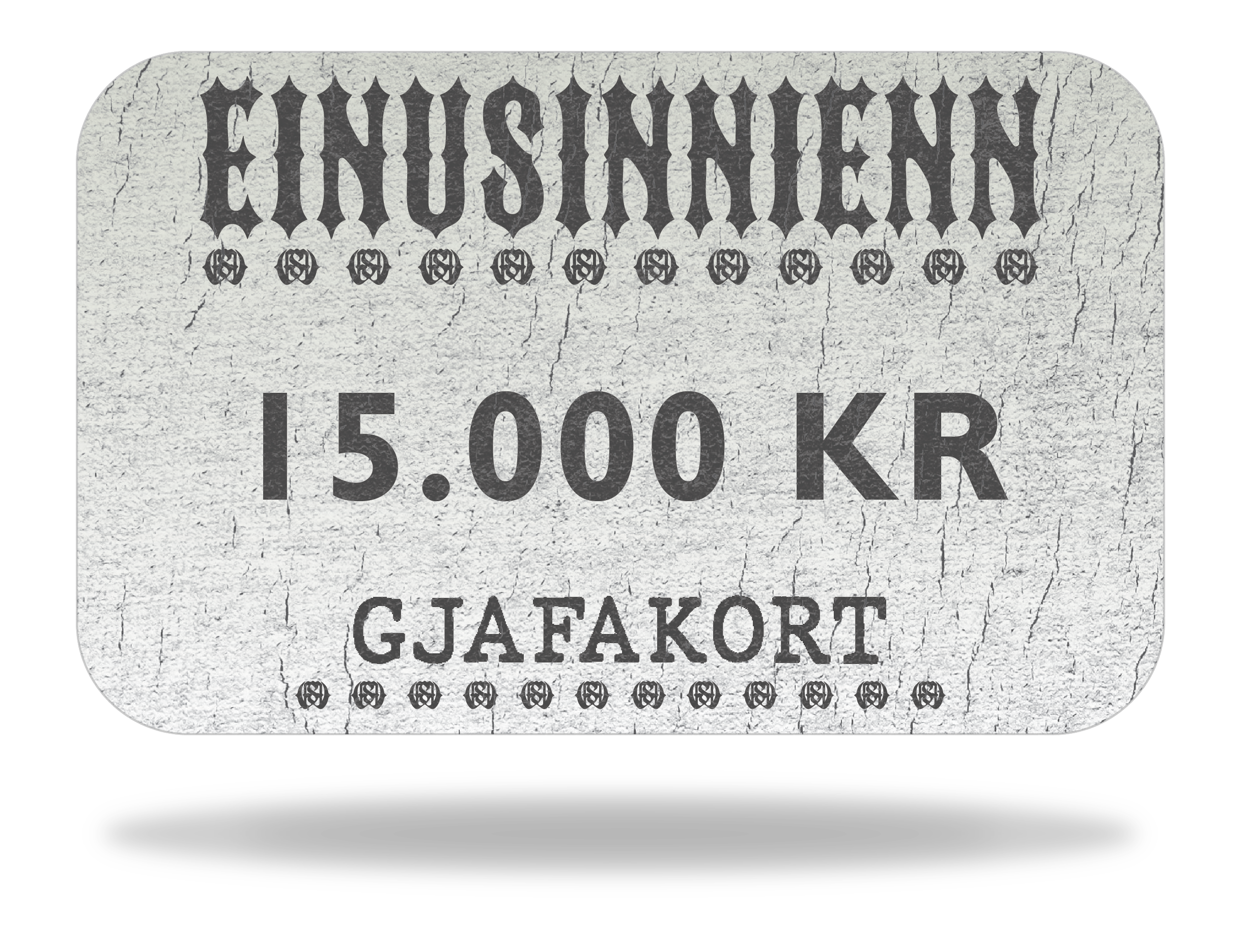 Gjafakort EINUSINNIENN