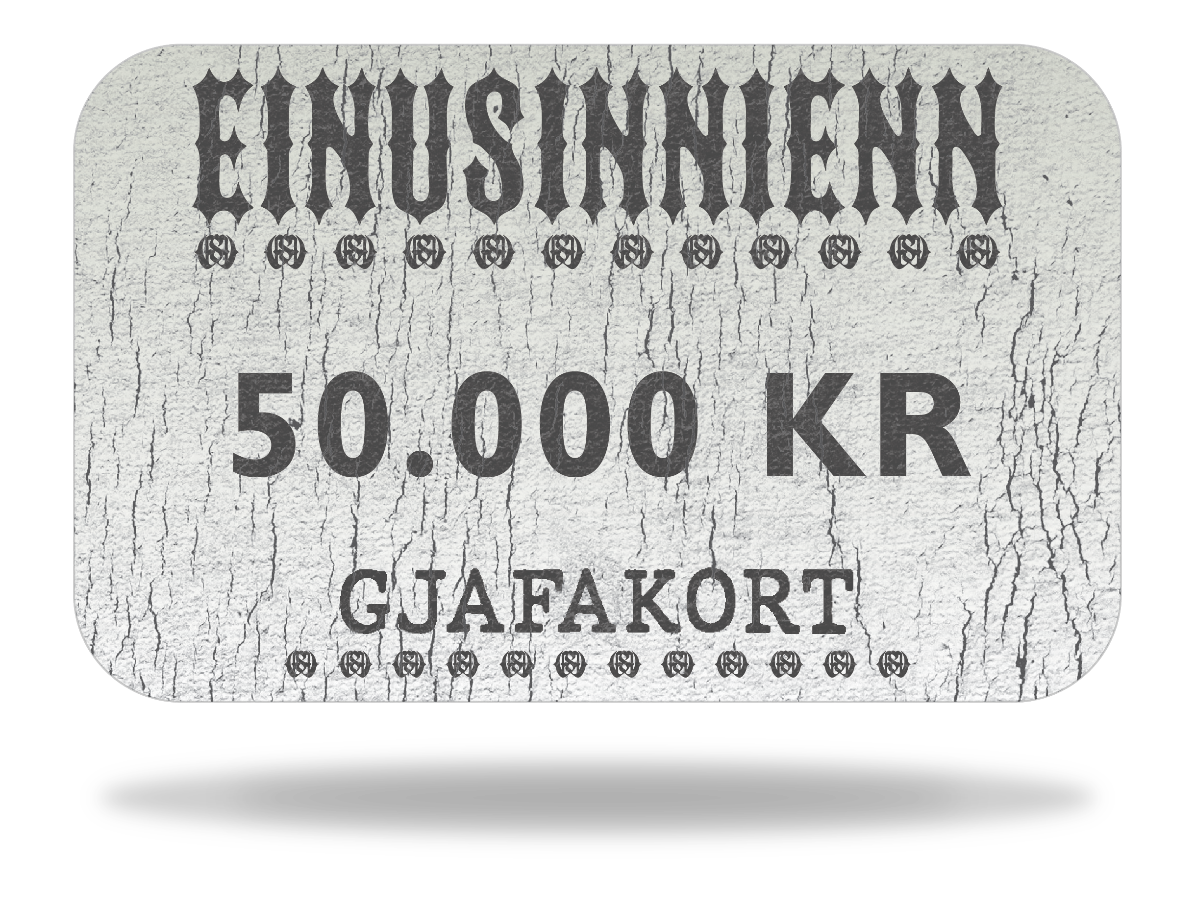 Gjafakort EINUSINNIENN