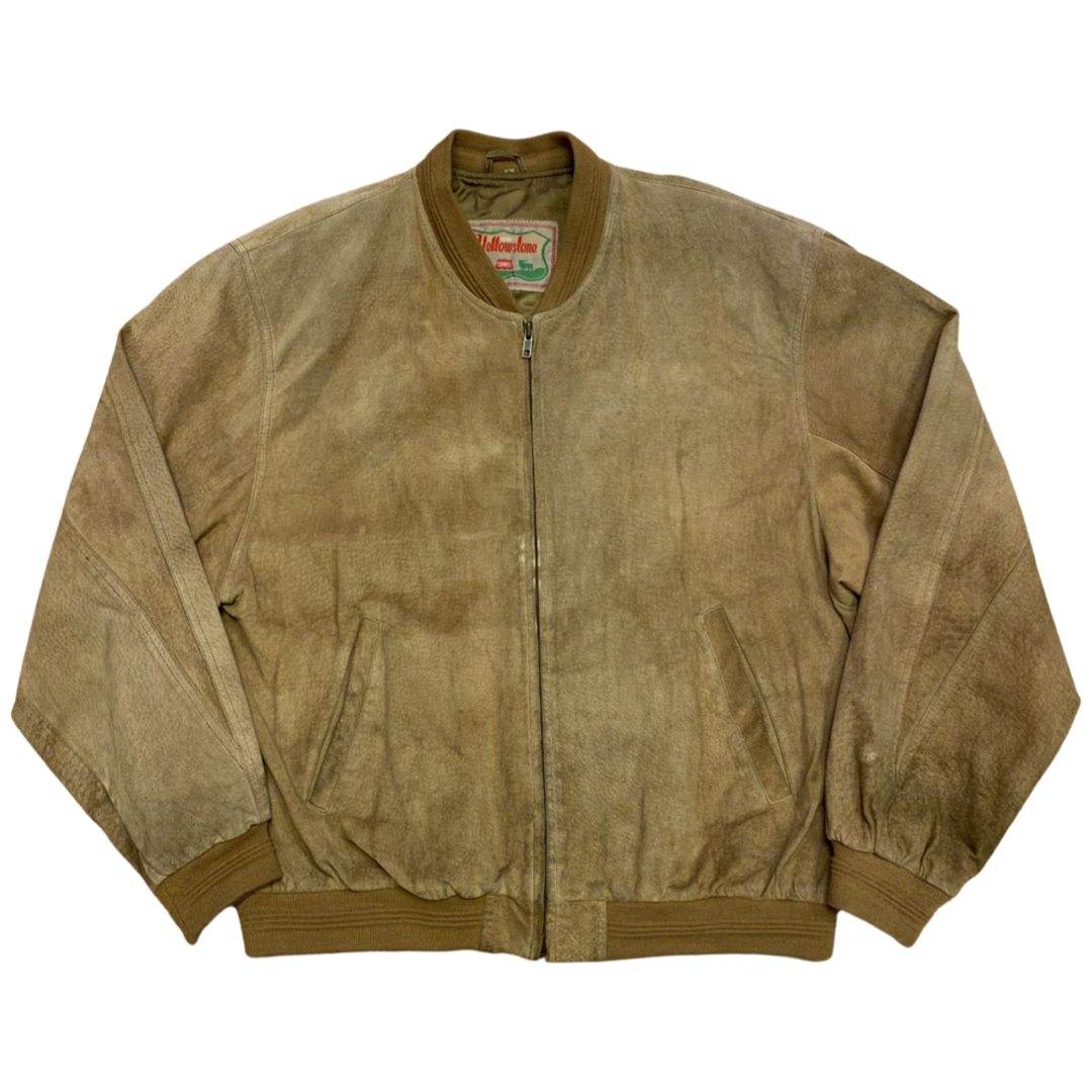 Rúskinn bomber XL