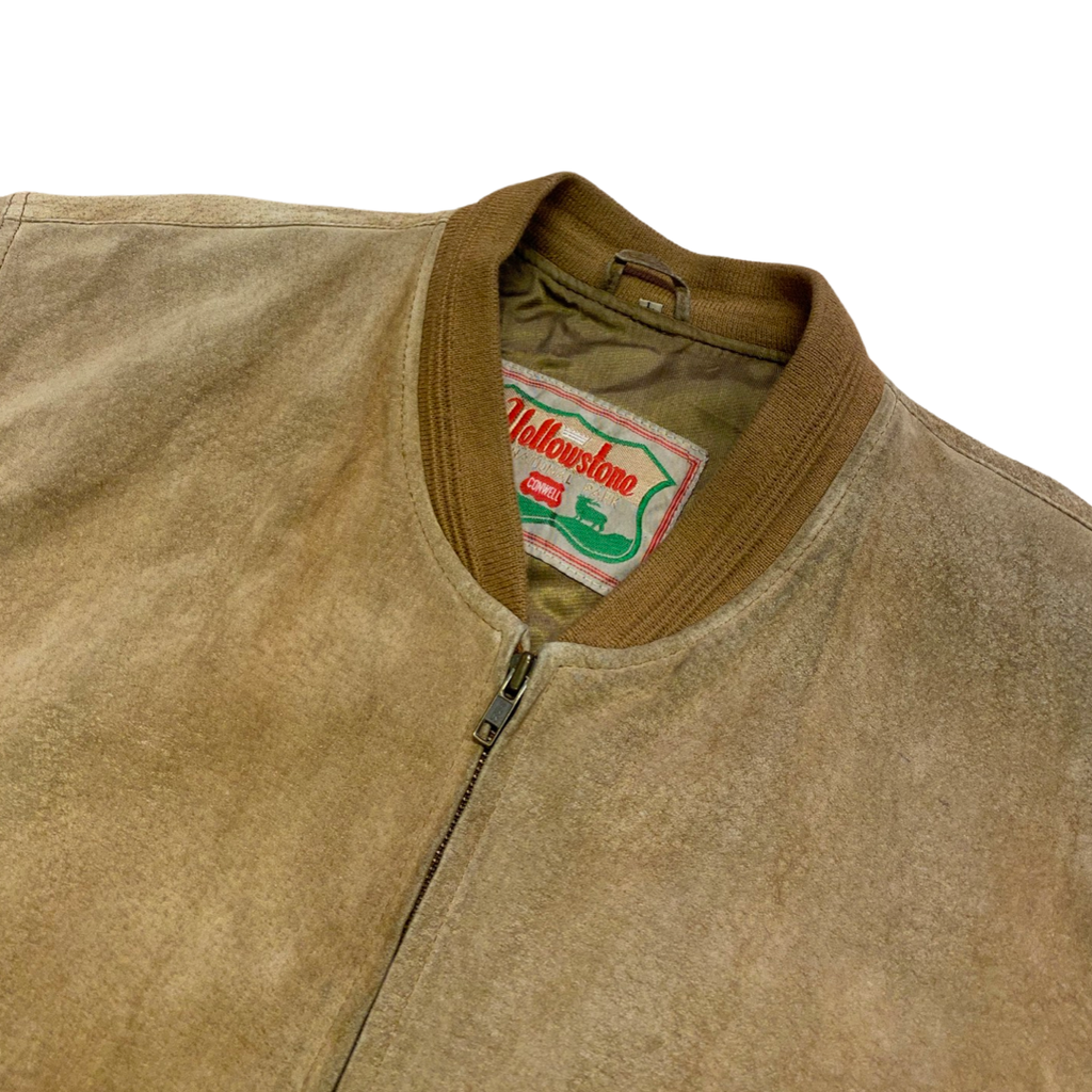Rúskinn bomber XL