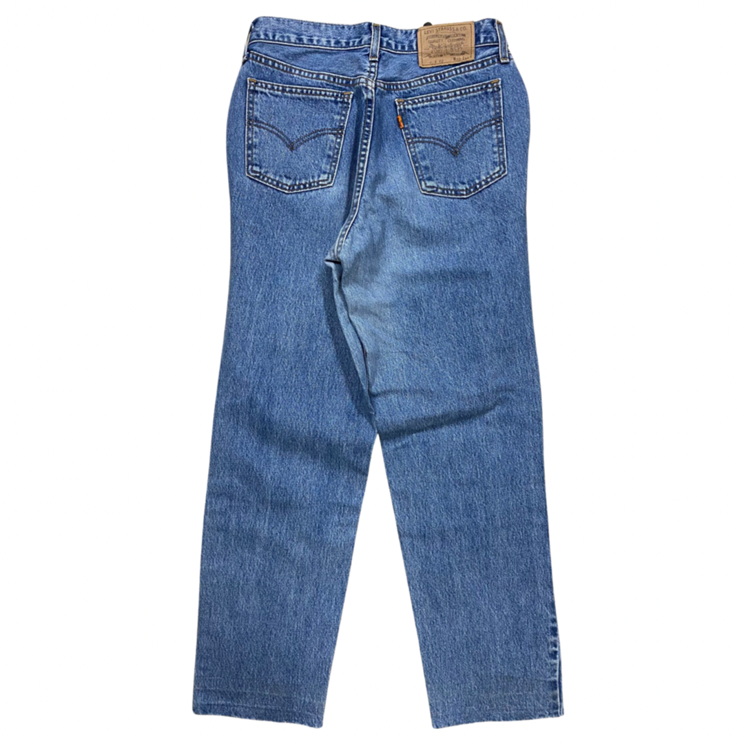Levi's 626 02 orange tab gallabuxur 32/30